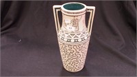 A Redwing pottery two-handled vase with