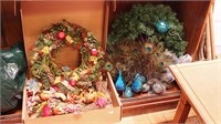 Three seasonal wreaths
