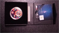 One-ounce silver proof coin, Solar System,
