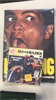 vintage 8mm movie Ali vs Frazier and book