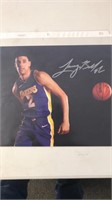 COA Lonzo Ball  basketball picture as is