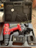 MT 18volt cordless drill in box charges and works