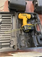 Dewalt cordless drill with charger and one