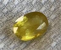 2.19ct Fancy Color Yellow Sapphire Gemstone