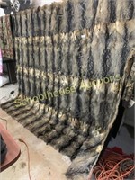9’ x 12’  unknown fur supposedly from Africa