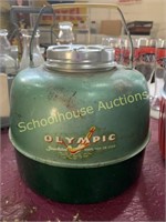 Vintage Olympic insulated beverage container