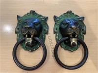 Lion Head Brass Hangers