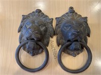 Lion Head Cast Iron Hangers