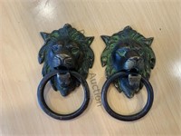 Lion Head Brass Hangers