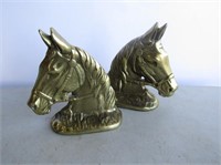 Pair Brass Book Ends Made In Canada