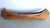 Nice Early Birch Bark Canoe 18'L