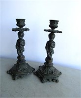 Antique Made In France Candlesticks