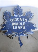 1927 Toronto Maple Leaf Tin Sign