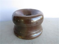 #4  Antique Stoneware Spittoon