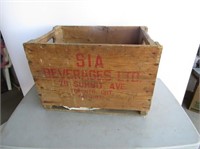 SIA Beverage Ltd. Toronto Wood Box