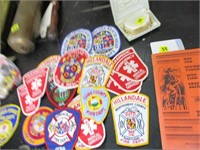 COLLECTION OF FIRE DEPARTMENT PATCHES