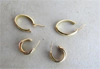 10k Gold Earrings 6.7g
