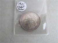 1921 US Silver Dollar