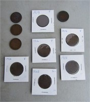 1903,10,12,14,2-1916,17,18,19 & 20 Coins