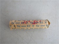 Roll Of 1920 &1930 5 Cent Coins