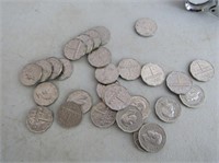 30 Pieces 1751-1951 5 Cent Coins