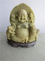 Carved Buda 6"T