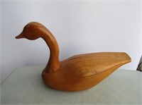 Carved Canada Goose