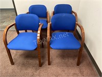 (4) Conferance Room/Waiting Room Chairs