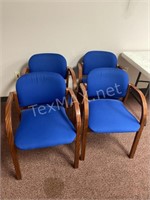 (4) Conferance Room/Waiting Room Chairs