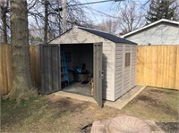 10 ft. x 8 ft. Keter Stronghold Resin Storage Shed