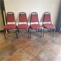 (4) 17x16x34in Lobby Chairs