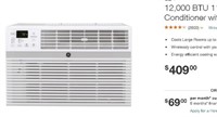 12,000 BTU 115-Volt Smart Window Air Conditioner