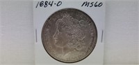 1884-O BU Morgan Silver Dollar