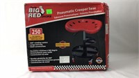 Big red pneumatic creeper rolling seat. New in box