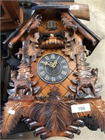 Wooden Chalet Cuckoo Clock.