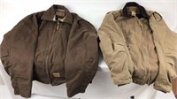2  LIKE NEW Schmidt work wear jackets size XL