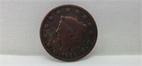 1828 Large Copper Cent B-7