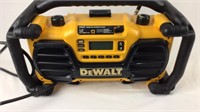DeWalt construction jobsite radio. (Works Great)
