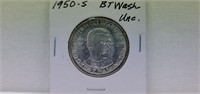 1950-S BU BTWashington Commemorative Half Dollar