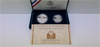 1992 Columbus Quincentenary 2 Coin Proof