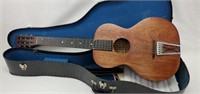 Oahu Hawaiian Guitar w/ case made in Cleveland, OH