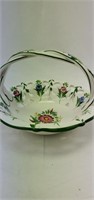 Portuguese Hand Painted Bowl with Handle