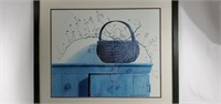 Signed Country Basket Print