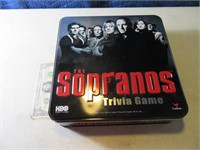 THE SOPRANOS Trivia Game in Metal Tin EXC