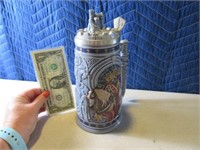 Knights Of The Realm Embossed Collector Stein