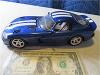 VIPER 1/18 GTS Coupe Blue Diecast Model Car