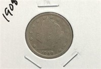 1908 Liberty Head Nickel Coin
