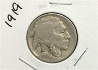 1919 Buffalo Nickel Coin