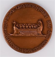 Coin 1964 - Opening Of The Mosel River Medal