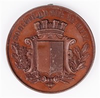 Coin 1876 SOCIETE DE TIR DE METZ Bronze